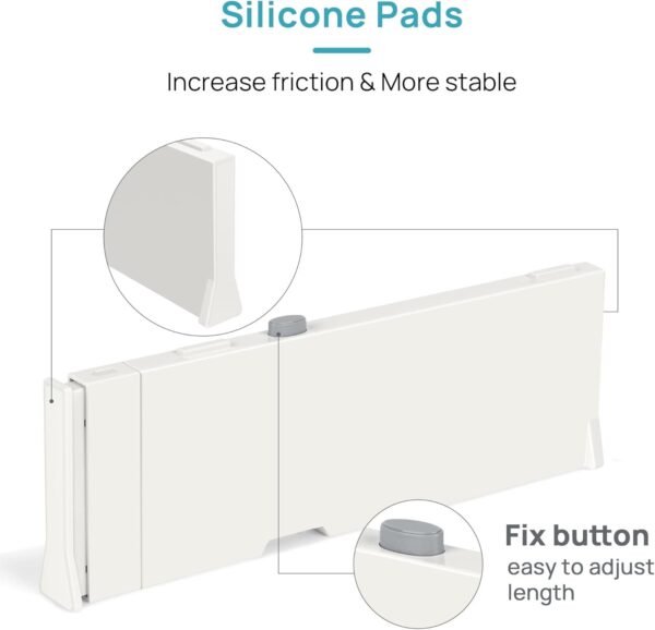 Drawer Dividers for Clothes 8 Pack