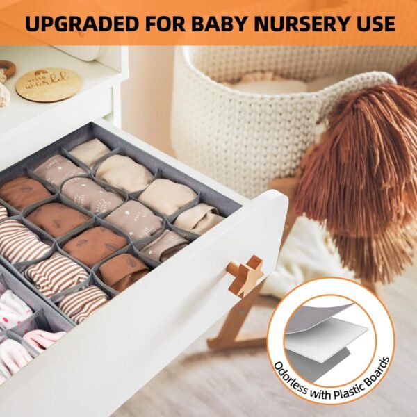 3 Pack Sock Underwear Organizer Dividers