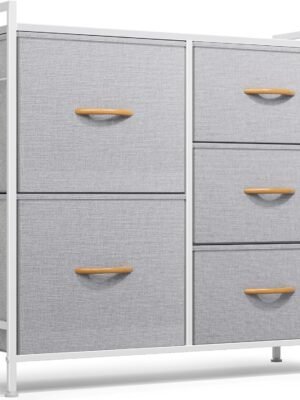 Dresser for Bedroom with 5 Drawers