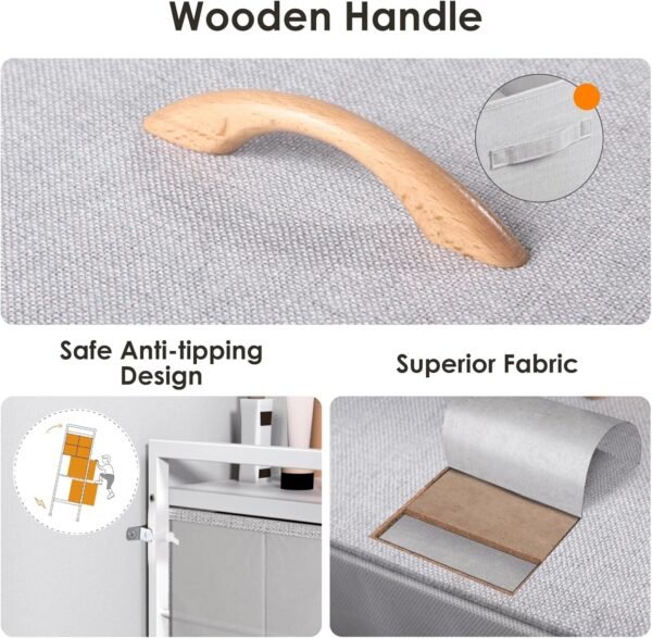 Dresser for Bedroom with 5 Drawers