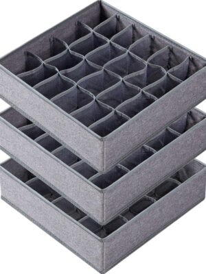 3 Pack Sock Underwear Organizer Dividers